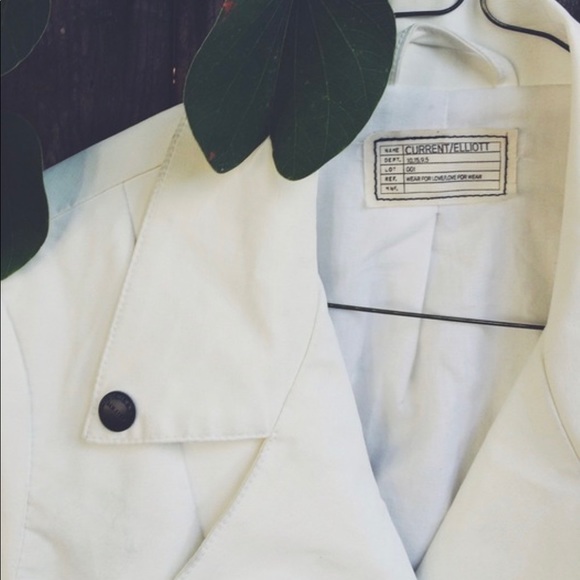 Current/Elliott White Moto Jacket - Picture 6 of 6